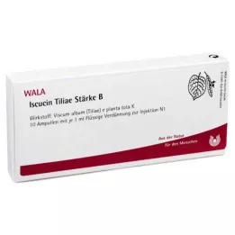 ISCUCIN tiliae Strength B Ampolas, 10X1 ml