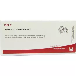 ISCUCIN tiliae Strength C Ampolas, 10X1 ml