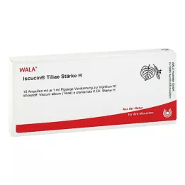 ISCUCIN tiliae Strength H Ampolas, 10X1 ml