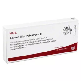 ISCUCIN série de potência de tiliae II ampolas, 10X1 ml