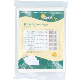 BETTSCHUTZEINLAGE Filme 90x150 cm branco, 1 peça