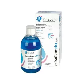 MIRADENT Enxaguatório bucal mirafluor CHX 0,06%, 500 ml
