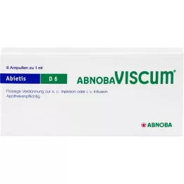ABNOBAVISCUM Abietis D 6 ampolas, 8 unidades