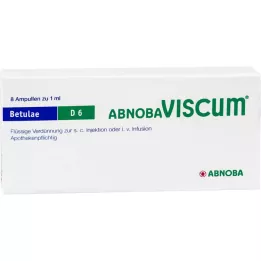 ABNOBAVISCUM Betulae D 6 ampolas, 8 unidades
