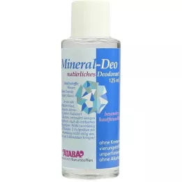 ATABA Pacote de substituição de spray desodorante mineral, 125 ml