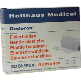 FIXIERBINDE Dederon 4 cm x 4 m, 20 peças