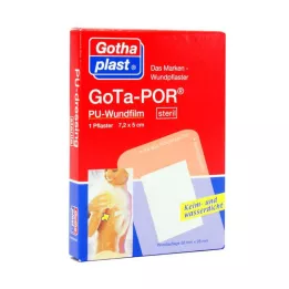 GOTA-POR Gesso para feridas 5x7,2 cm estéril, 1 unid