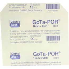 Gesso para feridas Gota-Por estéril 60x100 mm, 1 un