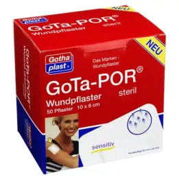 GOTA-POR Gesso para feridas estéril 60x100 mm, 50 unidades