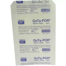 GOTA-POR Gesso para feridas estéril 100x150 mm, 1 unid