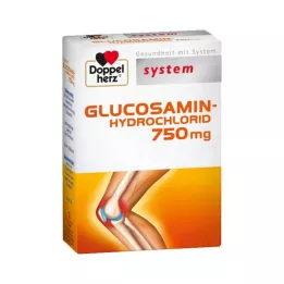 DOPPELHERZ Cloridrato de glucosamina 750 mg guia sist., 60 unid