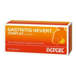 GASTRITIS HEVERT Comprimidos complexos, 40 unidades