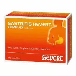 GASTRITIS HEVERT Comprimidos complexos, 100 unidades