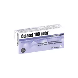 CEFASEL 100 comprimidos de nutri selênio, 100 unidades