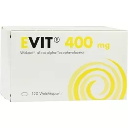 EVIT 400 cápsulas moles, 120 unidades