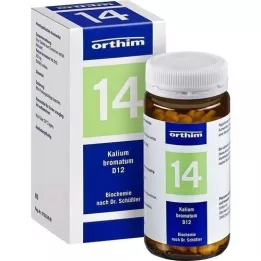 BIOCHEMIE Orthim 14 Kalium bromatum D 12 comprimidos, 400 unid