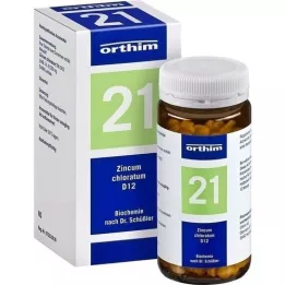 BIOCHEMIE Orthim 21 Zincum chloratum D 12 comprimidos, 400 unid