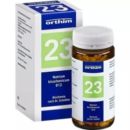 BIOCHEMIE Orthim 23 Natrum bicarbonicum D 12 tab., 400 unid