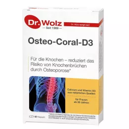 OSTEO CORAL Cápsulas D3 Dr.Wolz, 60 unidades