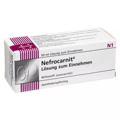 NEFROCARNIT Solução oral, 50 ml NEFROCARNIT Solução oral, 50 ml