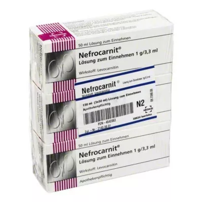NEFROCARNIT Solução oral, 150 ml