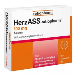 HERZASS-ratiopharm 100 mg comprimidos, 100 unidades