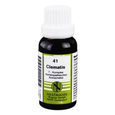 CLEMATIS Diluição do Complexo F No.41, 20 ml