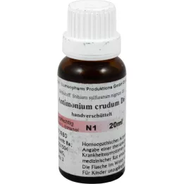 ANTIMONIUM CRUDUM Diluição D 6, 20 ml