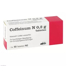 COFFEINUM N comprimidos de 0,2 g, 50 unidades