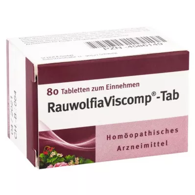 RAUWOLFIAVISCOMP TAB Comprimidos, 80 unidades