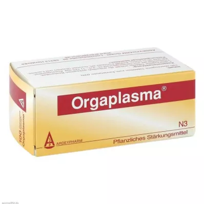 ORGAPLASMA comprimidos revestidos, 100 unidades ORGAPLASMA comprimidos revestidos, 100 unidades