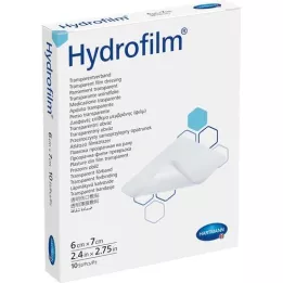 HYDROFILM Bandagem transparente 6x7 cm, 10 peças