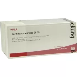 FORMICA EX animale GL D 5 ampolas, 50X1 ml
