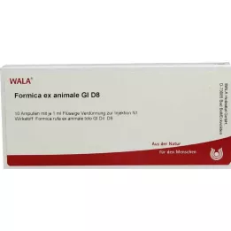 FORMICA EX animale GL D 8 ampolas, 10X1 ml