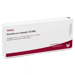 FORMICA EX animale GL D 60 ampolas, 10X1 ml