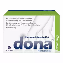 DONA Comprimidos revestidos por película de 750 mg, 84 unidades