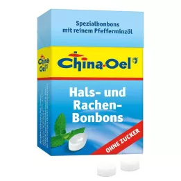 CHINA ÖL Gotas para garganta e tosse sem açúcar, 40 g