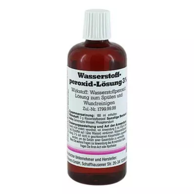 WASSERSTOFFPEROXID Solução 3%, 100 ml