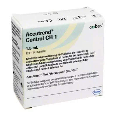 ACCUTREND Controle CH 1 solução, 1X1,5 ml ACCUTREND Controle CH 1 solução, 1X1,5 ml