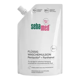 SEBAMED pacote de reposição de emulsão de lavagem líquida, 400 ml