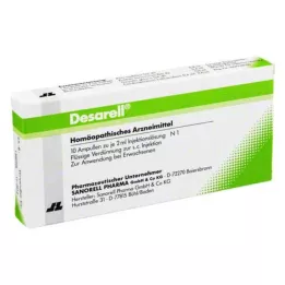 DESARELL Ampolas, 10X2 ml