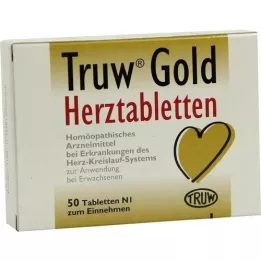 TRUW GOLD Comprimidos para coração, 50 unidades