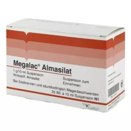 MEGALAC Suspensão de Almasilat, 20X10 ml