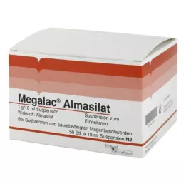 MEGALAC Suspensão de Almasilat, 50X10 ml