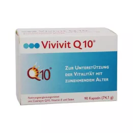 VIVIVIT Cápsulas Q10, 90 peças