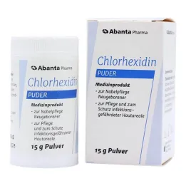 CHLORHEXIDIN Pó, 15g