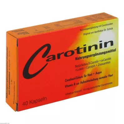 CAROTININ cápsulas, 40 unidades
