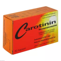 CAROTININ cápsulas, 80 unidades