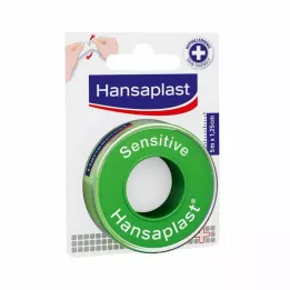 HANSAPLAST Patch de fixação Sensitive 1,25 cm x 5 m, 1 peça