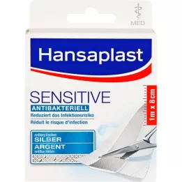 HANSAPLAST gesso med Sensitive 8 cmx1 m, 1 un